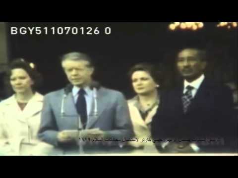 شاهد لحظات وصول أول رئيس أميركي إلى مصر