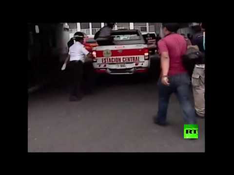 شاهد لقطات مرعبة لحريق في ملجأ الأطفال