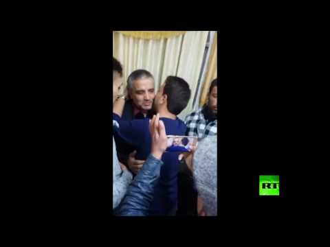 بالفيديو  الأردني قاتل التلميذات الإسرائيليات يخرج من السجن