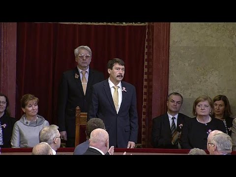 بالفيديو مؤسّس حزب فيدتش يانوش أيدر رئيسًا للمجر لولاية ثانية