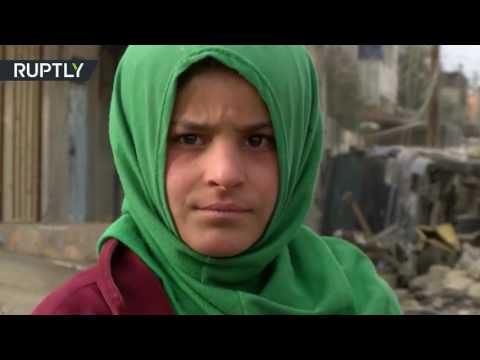 بالفيديو  استمرار معاناة أهالي مدينة الموصل في العراق