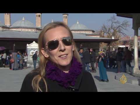 بالفيديو جولة داخل متحف جلال الدين الرومي في مدينة قونيا التركية