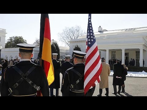 بالفيديو دونالد ترامب وأنجيلا ميركل نحو علاقة بعمق استراتيجي