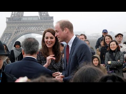 شاهد وليام وكيت في زيارة دبلوماسية إلى باريس