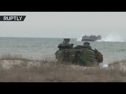 شاهد المناورات الرومانية الأميركية المشتركة في البحر الأسود