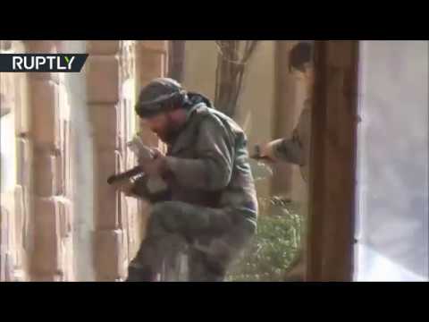 شاهد عمليات عسكرية مضادة للقوات الحكومية على المسلحين