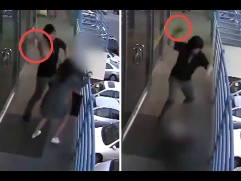  شاب يعتدي بوحشية على امرأة بمطرقة