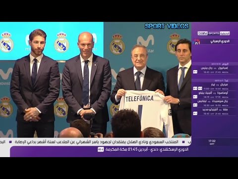 ريال مدريد يعقد صفقة ضخمة مع شركة اتصالات إسبانية