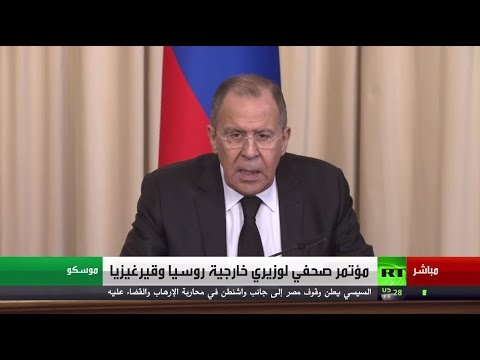 لافروف من الخسة الترويج بأن العمل الإرهابي في بطرسبورغ جاء انتقاما لسوريا