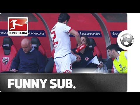 حركة جنونية للاعب في الدوري الألماني