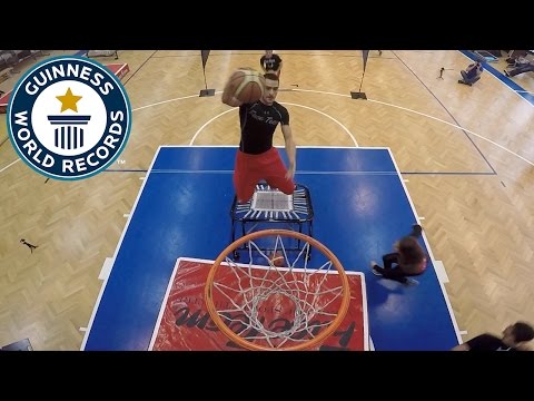 فريق  face team يحقق رقمًا قياسيًا جديدًا في كرة السلة