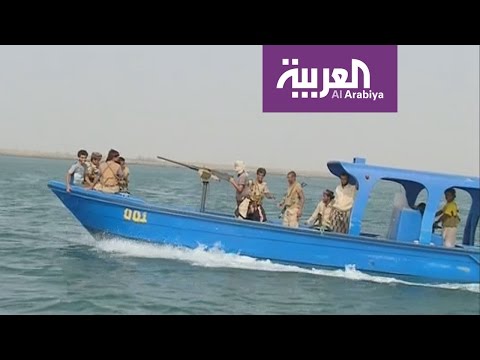 شاهد إزالة ألغام إيرانية زرعها الحوثيون في ميدي