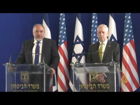 وزير الدفاع الأميركي في زيارة قصيرة إلى إسرائيل