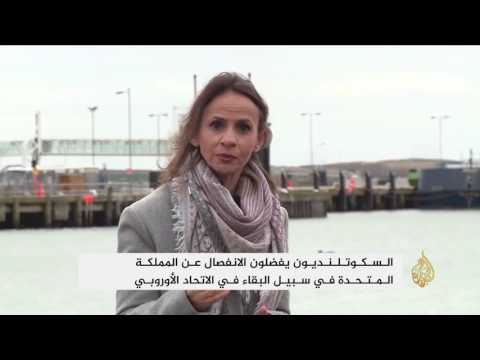 شاهد الأسكتلنديون يرفضون الخروج من الاتحاد الأوروبي