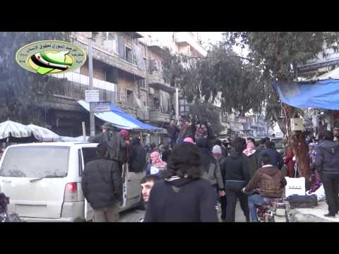 جثث القوات الحكومية في شوارع مدينة حلب