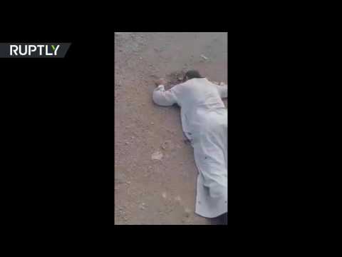 بالفيديو  لحظة هجوم داعش على قرية عقارب في سورية