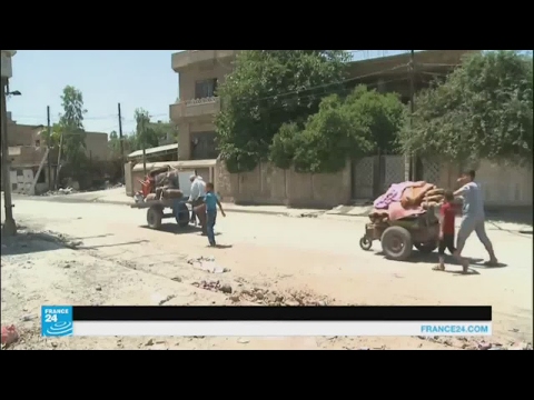 بالفيديو عائلات عراقية تعود إلى الأحياء المحرّرة في الموصل