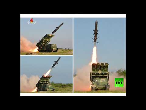 شاهد كوريا الشمالية تعلن اختبار جديد لصواريخها وتنشر صورًا لها