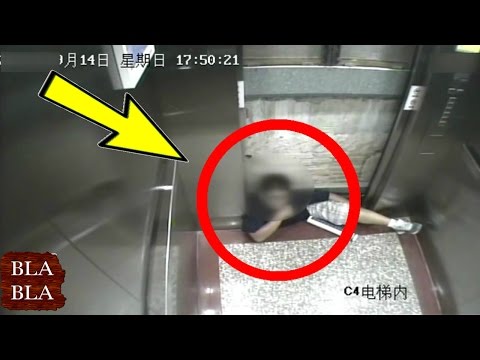 شاهد لقطات مروعة تظهر أخطر حوادث وقعت في المصاعد