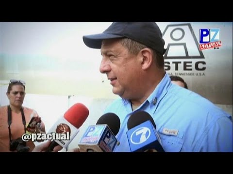 شاهد رئيس كوستاريكا يلتهم حشرة الدبور بطريقة عفوية