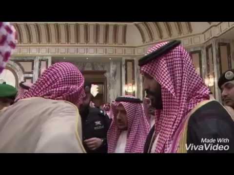 شاهد حقيقة الرجل الغاضب في بيعة الأمير محمد بن سلمان