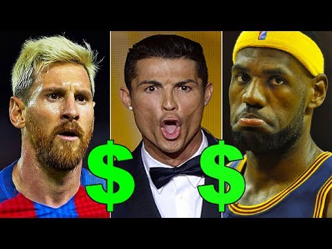 شاهد أكثر 10 رياضيين حصدًا للأموال عام 2017