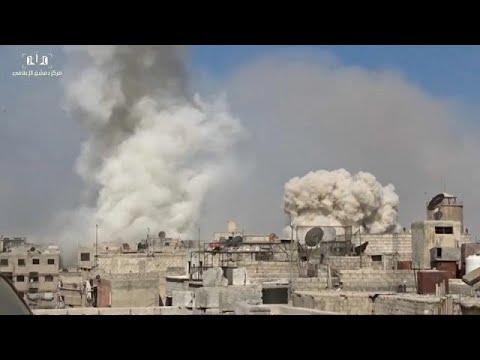 شاهد دمشق بين تجدد القصف وإعادة الإعمار