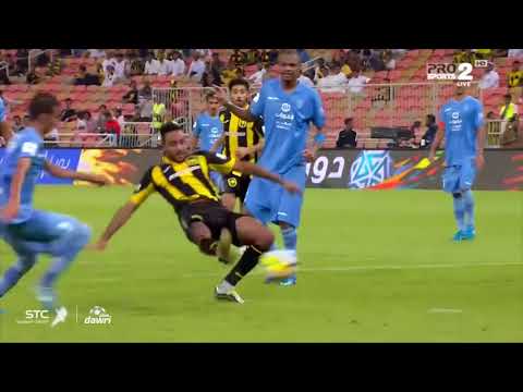 شاهد هدف الاتحاد في مرمى الباطن بقدم محمود كهربا