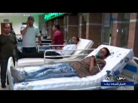اختناق مئات الأشخاص بتسرب غاز الكلور في إيران