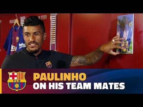 باولينيو ينجح في اختبار التعرف على لاعبي برشلونة