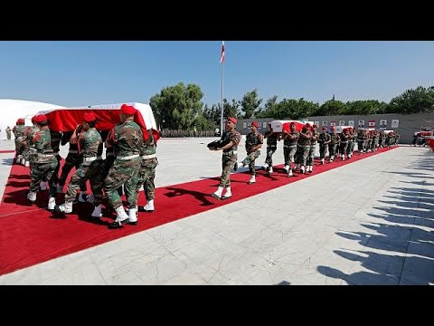 لبنان يشيّع جثامين جنوده الذين قتلوا على يد داعش