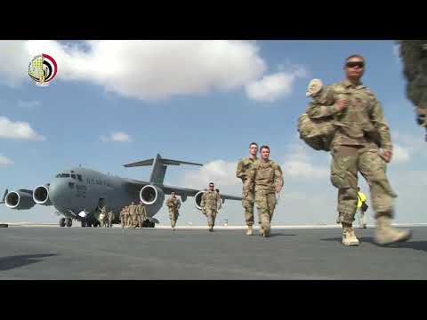 انطلاق فعاليات التدريب المصري الأميركي المشترك