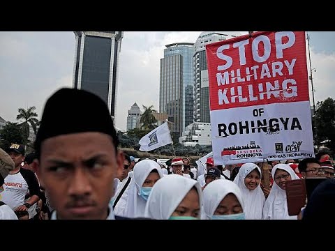 احتجاجات في إندونيسيا لدعم مسلمي الروهينغا في بورما