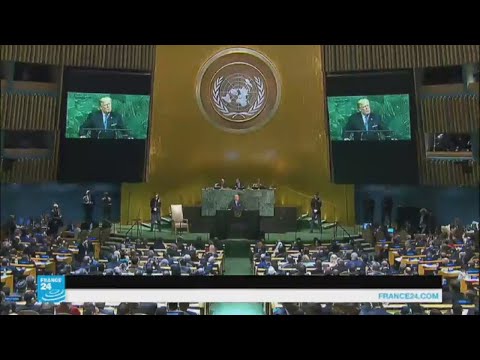 شاهد الرئيس ترامب يهدد ويتوعد كوريا الشمالية وإيران