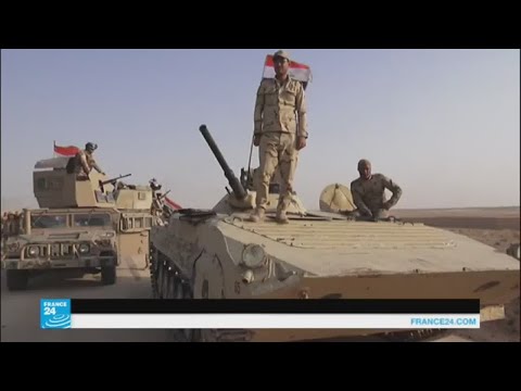 شاهد القوات العراقية تبدأ عملية عسكرية لاستعادة قضاء عانة في الأنبار