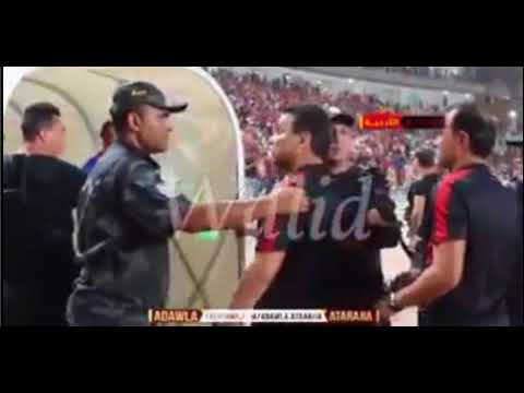 شاهد حسام البدري يبصق علي جمهور الترجي التونسي