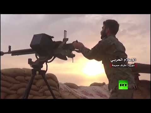 شاهد مقطع مصوّر للمعارك بين داعش والجيش السوري في محافظة