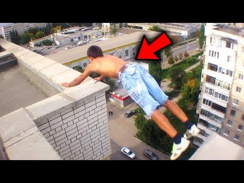 أكثر 5  لحظات مجنونة  في رياضة الباركور صورتها الكاميرات