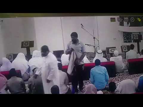 بالفيديو  إمام مسجد يتوفى أثناء صلاة العصر في مكة المكرمة