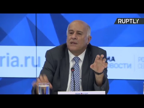 شاهد مؤتمر صحافي لأمين سر اللجنة المركزية لحركة فتح جبريل الرجوب