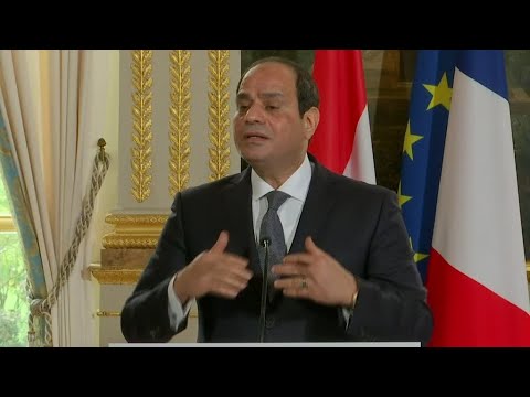 السيسي يؤكد أنه في منطقة مضطربة تمس أمن أوروبا