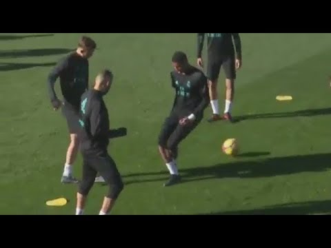 الكباري تخطف الأضواء في تدريبات ريال مدريد