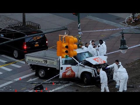 شاهد لحظة إلقاء القبض على منفذ اعتداء مانهاتن في أميركا