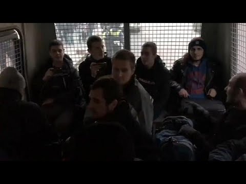 شاهد اعتقال العشرات في موسكو وسط مخاوف من هجمات مناهضة للحكومة