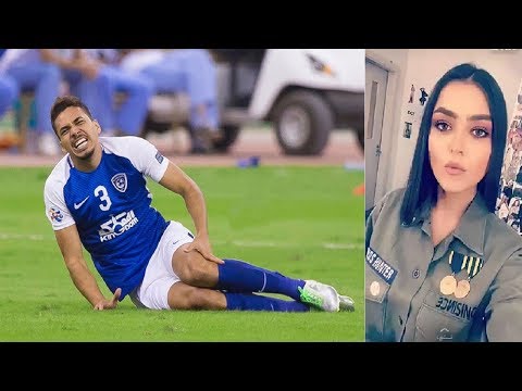 شاهد جماهير الهلال تُهاجم مذيعة إم بي سي بسبب إصابة إدواردو