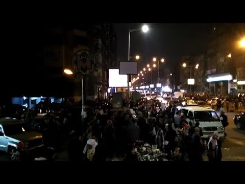 شاهد ازدحام شديد في شوارع القاهرة بسبب تعطّل مترو الأنفاق