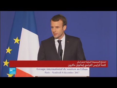 ماكرون يؤكّد أنّه ينبغي ألا تتدخل قوى خارجية في شؤون لبنان