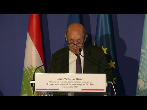 لودريان يدعوالأحزاب اللبنانية إلى عدم التدخل في الصراعات الخارجية