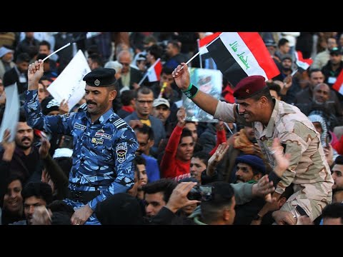 عرض عسكري في بغداد للاحتفال بالنصر على تنظيم داعش