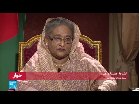 رئيسة وزراء بنغلادش تؤكّد أنّه يجب الضغط على بورما